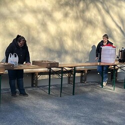 Bewirtung durch das Team von Tobelbad